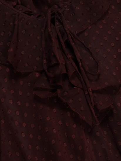 Сукня міні H&M модель 0671502_т.бордовий — фото - INTERTOP
