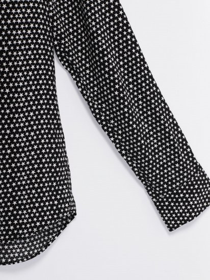 Рубашка H&M модель 0673426_чорний з білим — фото - INTERTOP