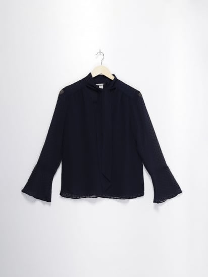 Блуза H&M модель 0677133_т.синій — фото - INTERTOP