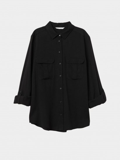 Рубашка H&M модель 0704611_чорний — фото - INTERTOP