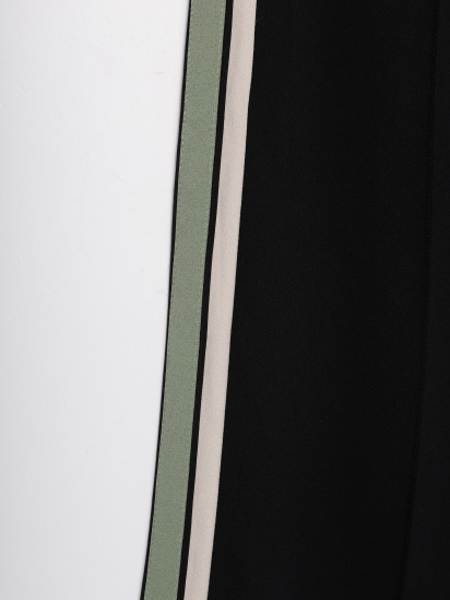 Штани повсякденні H&M модель 0687852_чорний з с.зеленим — фото - INTERTOP