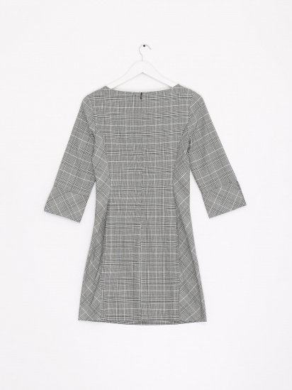 Платье миди H&M модель 0724773_сірий комб. — фото - INTERTOP