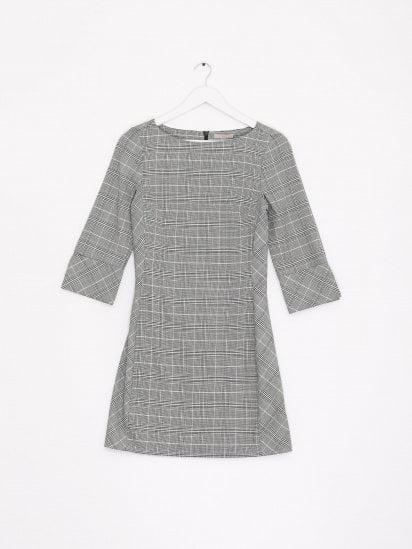 Платье миди H&M модель 0724773_сірий комб. — фото - INTERTOP