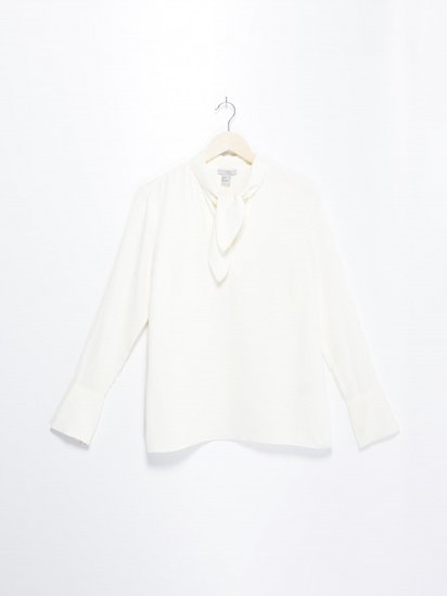Блуза H&M модель 0711288_білий — фото - INTERTOP