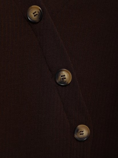 Лонгслив H&M модель 0711663_т.коричневий — фото - INTERTOP