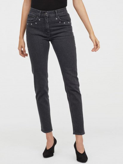 Прямые джинсы H&M модель 0726112_сірий — фото - INTERTOP