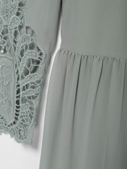 Сукня міні H&M модель 0730153_оливковий — фото - INTERTOP