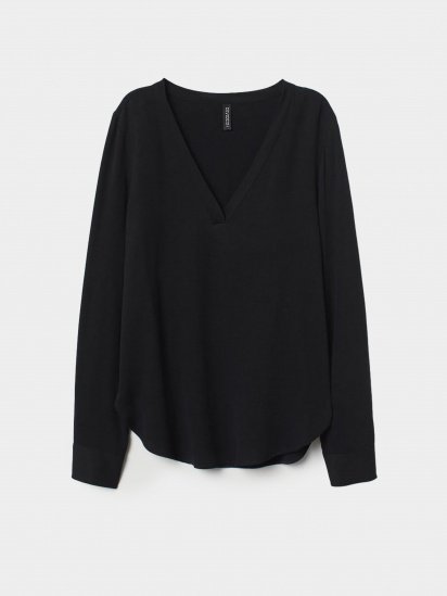 Блуза H&M модель 0756628_чорний — фото - INTERTOP