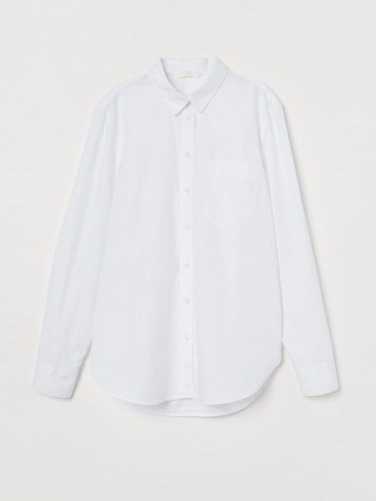 Сорочка H&M модель 0751998_білий — фото - INTERTOP