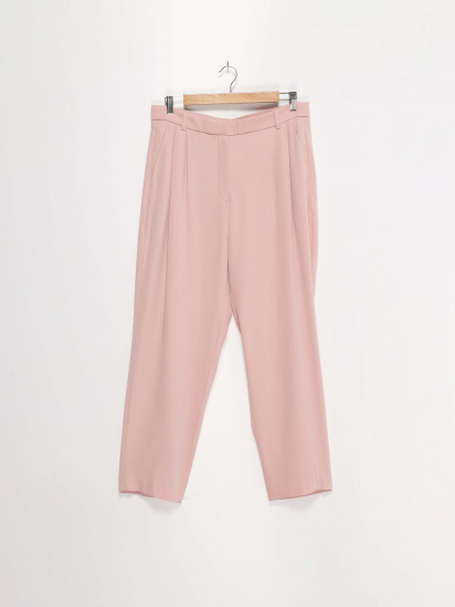 Штани повсякденні H&M модель 0895610_рожевий — фото - INTERTOP