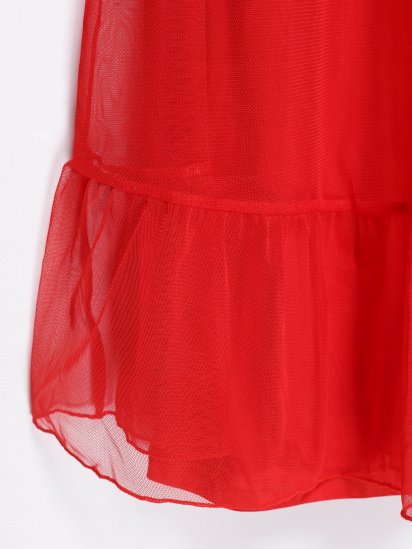 Платье мини H&M модель 09283522_червоний — фото - INTERTOP