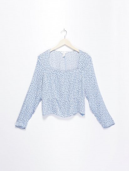 Блуза H&M модель 0942342_с.синій комб. — фото - INTERTOP