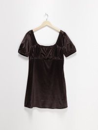 Тёмно-коричневый - Платье мини H&M