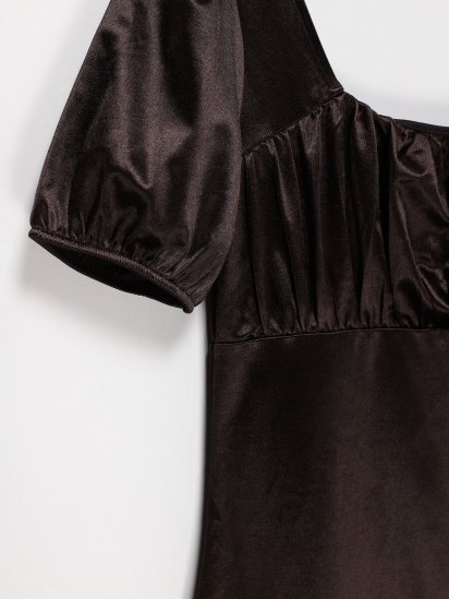 Сукня міні H&M модель 09433472_т.коричневий — фото - INTERTOP