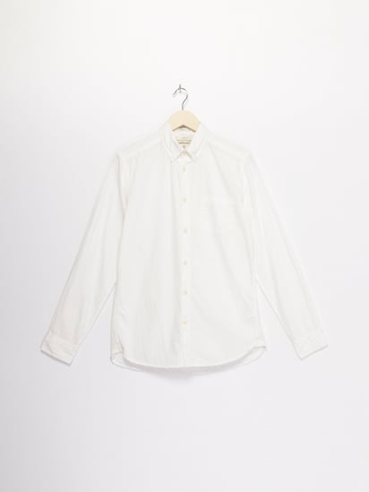 Рубашка H&M модель 0289404_білий — фото - INTERTOP