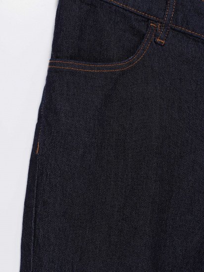 Прямые джинсы H&M модель 03098641_т.синій — фото - INTERTOP