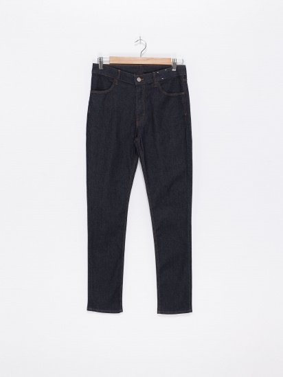 Прямые джинсы H&M модель 03098641_т.синій — фото - INTERTOP