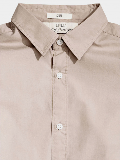 Рубашка H&M модель 0436711_бежевий — фото - INTERTOP
