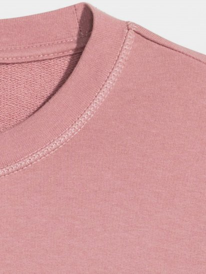 Свитшот H&M модель 0452166_рожевий — фото - INTERTOP