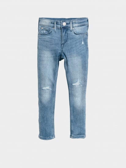 Прямі джинси H&M модель 0552018_с.синій — фото - INTERTOP