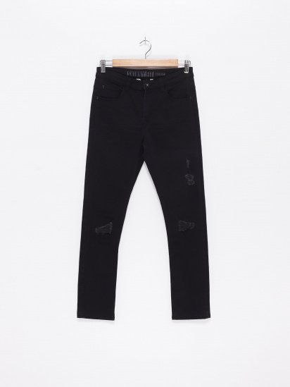 Прямые джинсы H&M модель 05665561_чорний — фото - INTERTOP