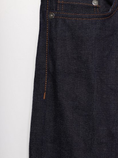 Прямые джинсы H&M модель 0665532_т.синій — фото - INTERTOP