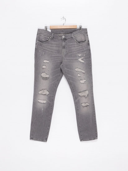 Прямые джинсы H&M модель 0690449_сірий — фото - INTERTOP