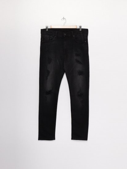 Прямі джинси H&M модель 0690449_чорний — фото - INTERTOP