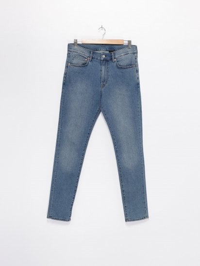 Прямые джинсы H&M модель 07205040_синій — фото - INTERTOP