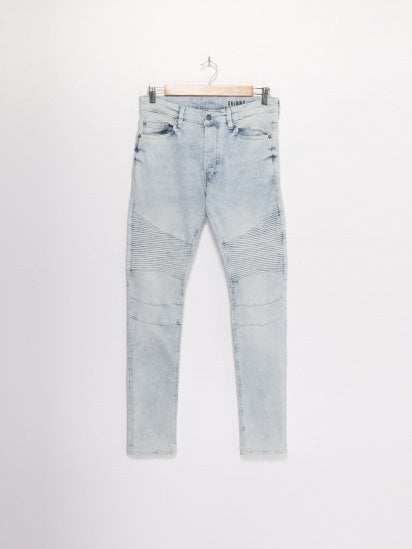 Прямые джинсы H&M модель 0720810_блакитний — фото - INTERTOP