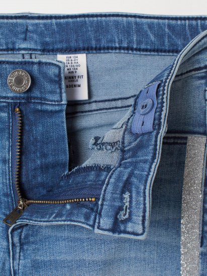 Прямі джинси H&M модель 07379931_синій — фото - INTERTOP