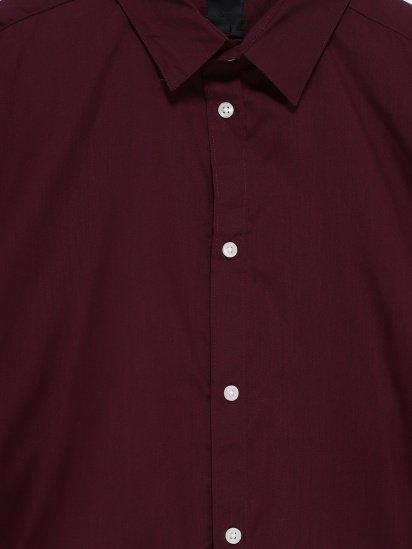 Рубашка H&M модель 0781758_бордовий — фото - INTERTOP