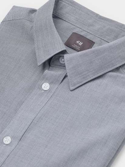 Рубашка H&M модель 0781758_сірий — фото - INTERTOP