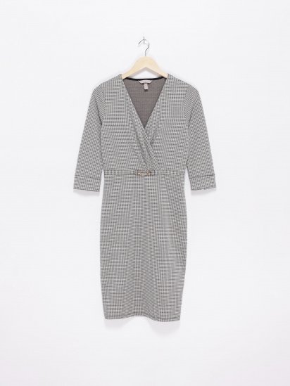 Платье мини H&M модель 0828268_комб. — фото - INTERTOP