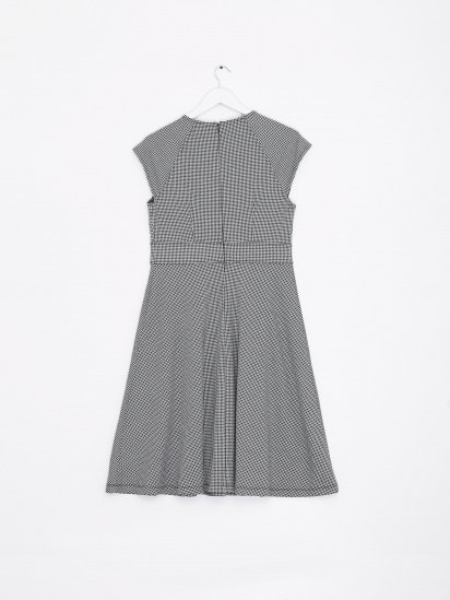 Платье мини H&M модель 0818190_чорний з білим — фото - INTERTOP