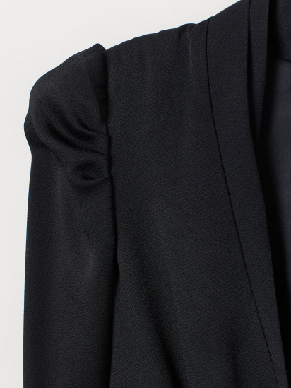 Платье миди H&M модель 0834367_чорний — фото - INTERTOP