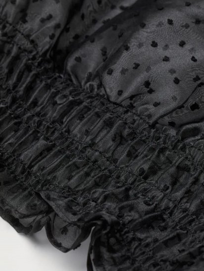 Блуза H&M модель 0888455_чорний — фото - INTERTOP