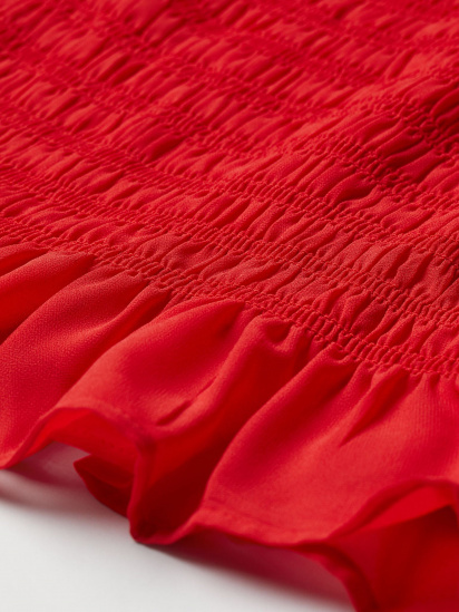 Платье миди H&M модель 0918905_червоний — фото - INTERTOP