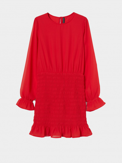 Сукня міді H&M модель 0918905_червоний — фото - INTERTOP
