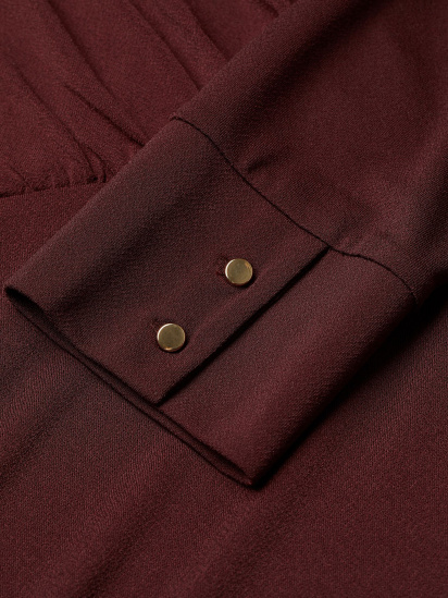 Сукня міді H&M модель 0923522_т.бордовий — фото - INTERTOP