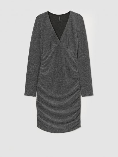 Платье миди H&M модель 0928254_чорний комб. — фото - INTERTOP