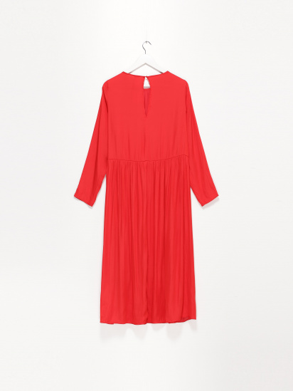 Платье миди H&M модель 0928277_червоний — фото - INTERTOP