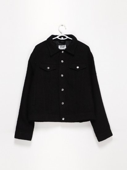 Демисезонная куртка H&M модель 0930983_чорний — фото - INTERTOP