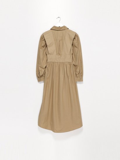 Сукня міді H&M модель 0941037_бежевий — фото - INTERTOP