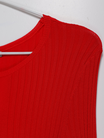 Платье миди H&M модель 03037702_червоний — фото - INTERTOP