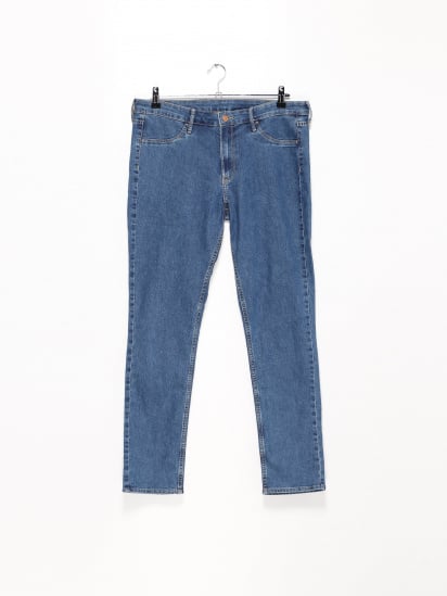 Зауженные джинсы H&M модель 0399256_синій — фото - INTERTOP