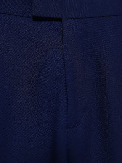 Брюки повседневные H&M модель 0391750_т.синій — фото - INTERTOP