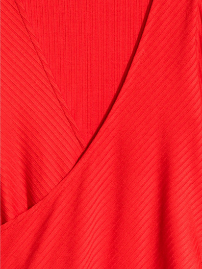 Лонгслів H&M модель 0419892_с.червоний — фото - INTERTOP
