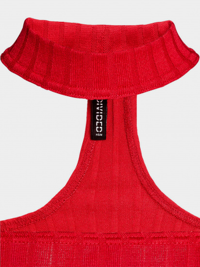 Лонгслів H&M модель 0423107_червоний — фото - INTERTOP
