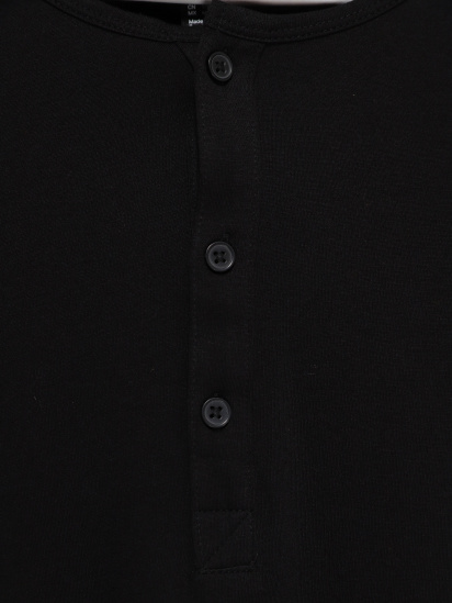 Лонгслів H&M модель 0490018_чорний — фото - INTERTOP